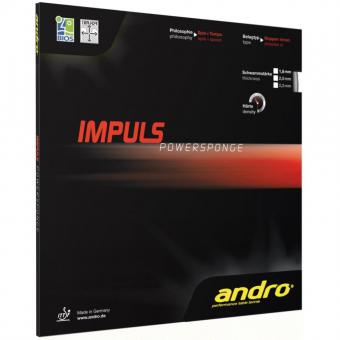 Andro Impuls Powersponge schwarz | 1,8 mm