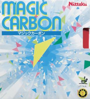 Nittaku Magic Carbon Tischtennisbelag rot | 2,0 mm