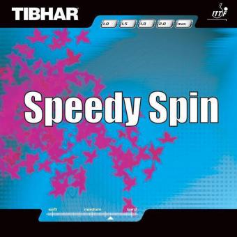 Tibhar Speedy Spin schwarz | 1,5 mm